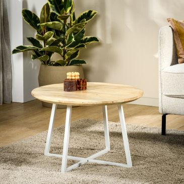 Salontafel Aurora 60cm Naturel Pure - Giga Meubel