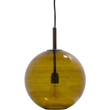 Bold hanglamp medium glas warm groen