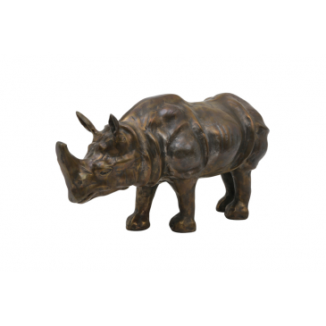 Light & Living Ornament Rhino Antiek Brons 53x22x24cm
