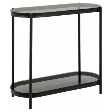 Dressoir Vadodara Glas Grijs - Giga Living