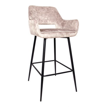 PTMD Barkruk Fallon Velvet