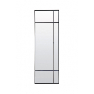 Light & Living Spiegel Rincon Mat Zwart 150cm