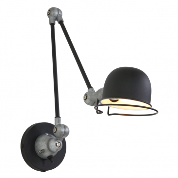 Steinhauer Davin Wandlamp Zwart 