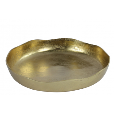 Schaal Rond Emina S Goud