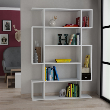 Boekenkast Mito Melamine Wit