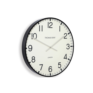Klok Rond Clocksmith Wit/Zwart Ø40cm