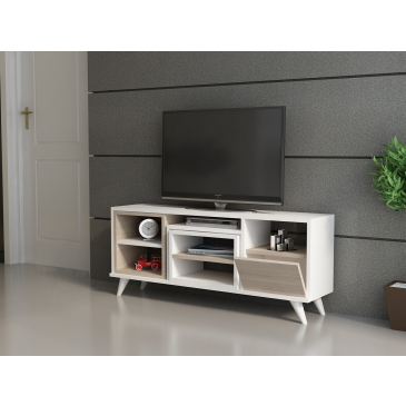 Tv-Meubel Selin Melamine Wit Cordoba