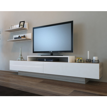 Tv-Meubel Lusi Melamine Wit Cordoba