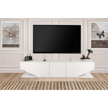 Tv-Meubel Inci Melamine Wit