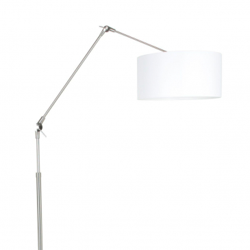 Steinhauer Prestige Chic Vloerlamp Met Witte Chintz Kap Ø40cm