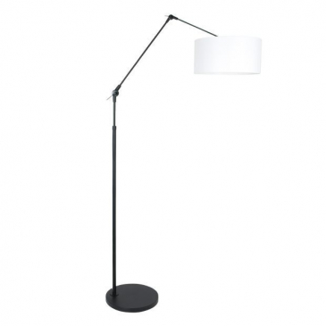 Steinhauer Prestige Chic Vloerlamp Met Witte Chintz Kap Ø40cm