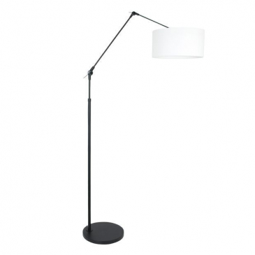 Steinhauer Prestige Chic Vloerlamp Met Wit Linnen Kap Ø40cm