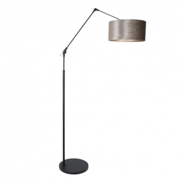 Steinhauer Vloerlamp Prestige Chic Met Zilveren Kap Ø40cm