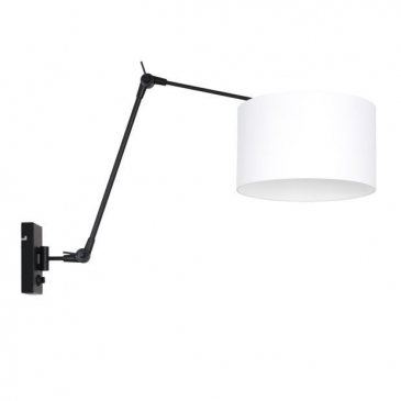 Steinhauer Prestige Chic Wandlamp Met Effen Witte Kap Ø30cm