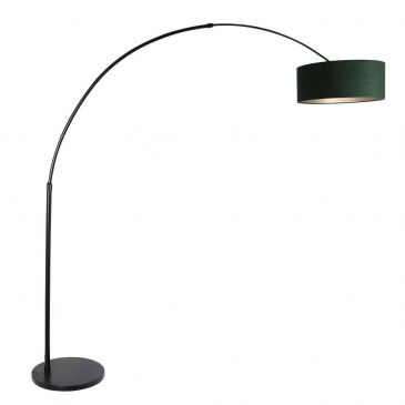 Steinhauer Sparkled Light Vloerlamp Met Groene Kap Ø50cm