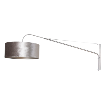Steinhauer Elegant Classy Wandlamp Met Zilveren Kap Ø50cm