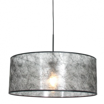 Steinhauer Sparkled Light Hanglamp Met Zwarte Kap Ø50cm