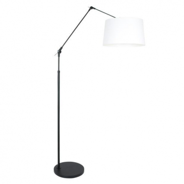 Steinhauer Prestige Chic Vloerlamp Met Effen Witte Kap Ø45cm