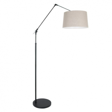 Steinhauer Prestige Chic Vloerlamp Met Grijs Linnen Kap Ø45cm