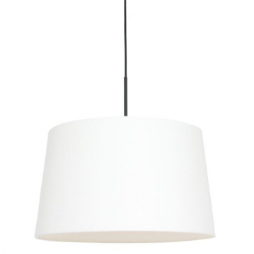 Steinhauer Sparkled Light Hanglamp Met Witte Kap Ø45cm