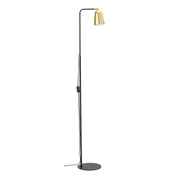 Bloomingville Vanessa Vloerlamp Zwart Metal