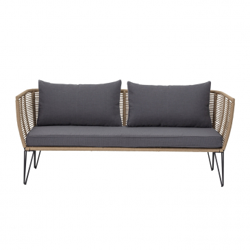Bloomingville Mundo Sofa Bruin Metal