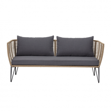 Bloomingville Mundo Sofa Bruin Metal