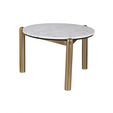 Richmond Salontafel Jael Ø61cm Wit