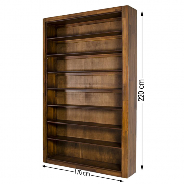 Boekenkast Paina Grenen Bruin