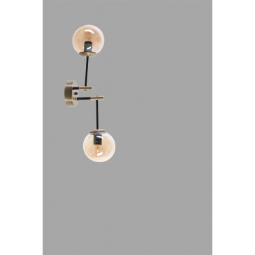 Hanglamp Dolunay Metaal Koper 2-Lichts