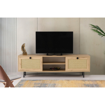 Tv-meubel Begonya Melamine Naturel 180cm