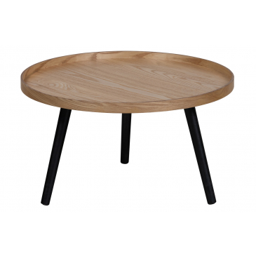 Woood Mesa Bijzettafel L Hout Naturel 34xØ60
