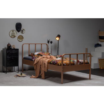Woood Mees Bed Metaal Syrup 90x200cm