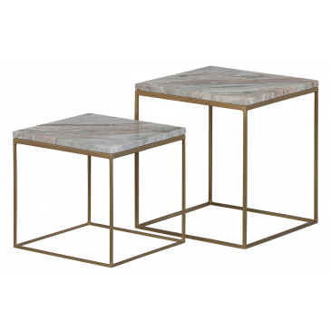 BePureHome Bijzettafels Mellow Set van 2
