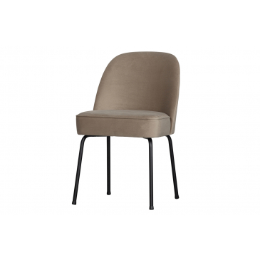 BePureHome Eetkamerstoel Vogue Velvet Khaki