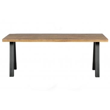 Woood Combi-tablo: Mangohout 200x90cm & Poot