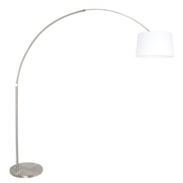 Steinhauer Sparkled Light Vloerlamp Met Witte Kap Ø45cm