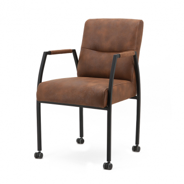 Eleonora Eetkamerstoel Fiona Cognac Cherokee