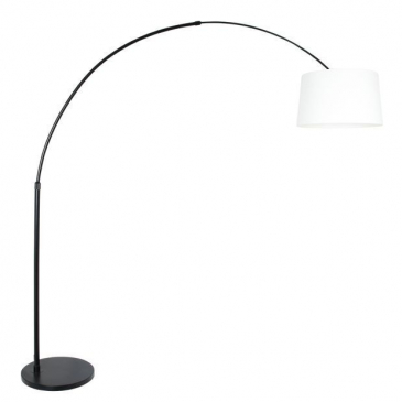 Steinhauer Sparkled Light Vloerlamp Met Kap Wit Linnen Ø45cm