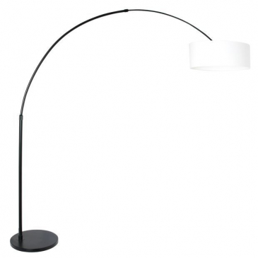 Steinhauer Sparkled Light Vloerlamp Met Kap Effe Wit Ø50cm