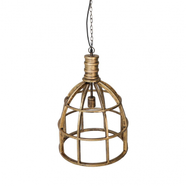 HSM Collection Hanglamp Ø40x50cm Goud Metaal