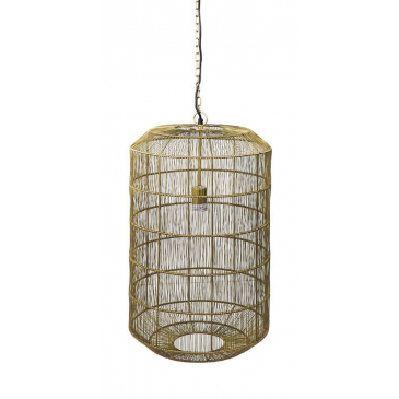 HSM Collection Hanglamp Marbella Ø40x61cm Goud Metaal