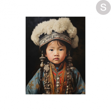 Urban Cotton Wandkleed Traditional Child 1 Small 80x110cm