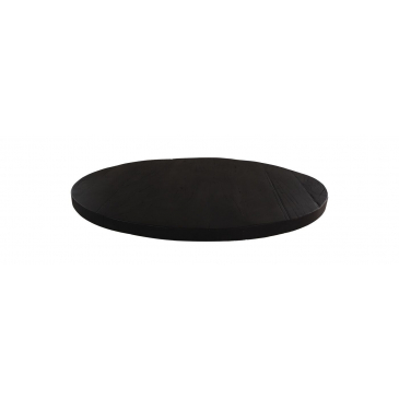 HSM Collection Rond Tafelblad Ø140x5 Zwart Mangohout