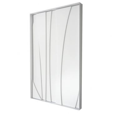 Schilderij Milan Wit 60x80cm - Giga Meubel