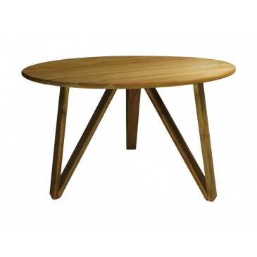 HSM Collection Eettafel Rond Ø120cm Naturel Teak