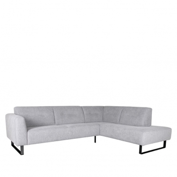 Label51 Bank Burano Ottomane Rechts + 2.5-Zits Zinc Weave