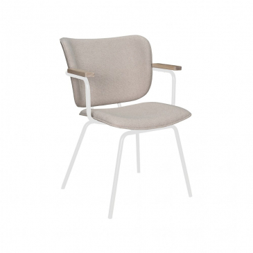 Bodilson Weck Stoel Met Armleuning Cream