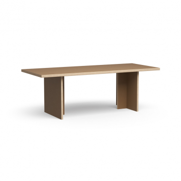 HKliving Eetkamertafel Bruin Rechthoek 220cm