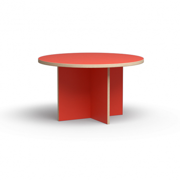Hkliving Eetkamertafel Oranje Rond 130cm